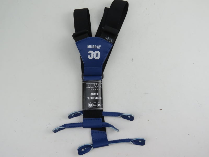 KOVA Goalie Toronto Marlies Maple Leafs AHL NHL Team Issued Pro Stock Goalie Suspenders MURRAY