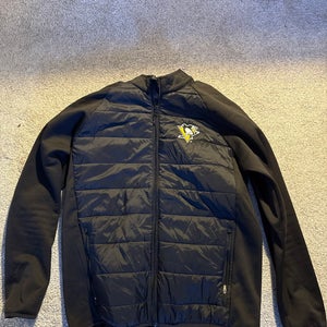 Black Men's Large Original Penguin Jacket (Used)