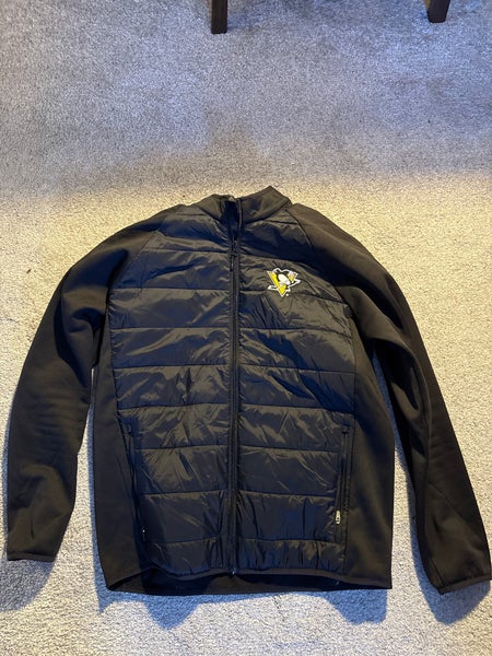 Black Men's Large Original Penguin Jacket (Used)