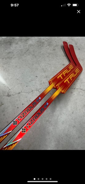 2 PACK 26” Paddle Senior True Hzrdus 9x4 Regular Goalie Sticks NHL (New)