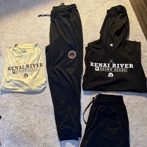 Black Large Men's Bauer Pants (Used)