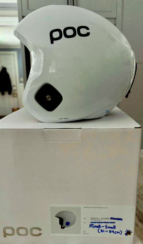 Unisex Extra Small / Small POC SKULL DURA X Helmet (Used) FIS Legal