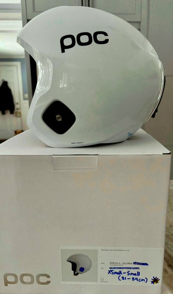 Unisex Extra Small / Small POC SKULL DURA X Helmet (Used) FIS Legal