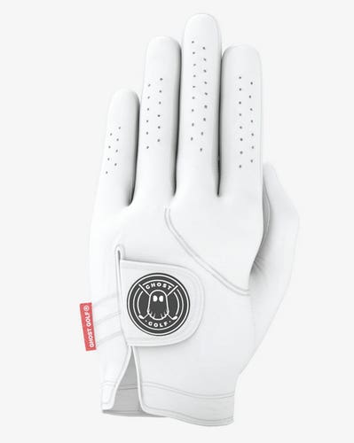 NEW Ghost Golf White Men's Large Golf Glove (L)