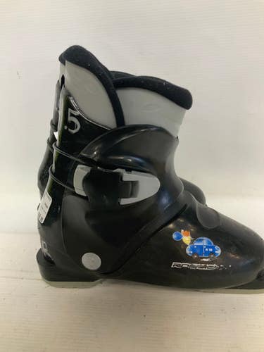 Used Rossignol R18 Boys DH Ski Boot Black 225 MP - J04.5 - W5.5 11823-S000036216