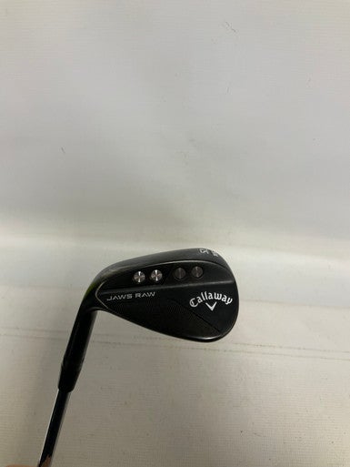 Used Callaway JAWS RAW BLACK 52 10S Golf Wedge Mens LH 52 Degree 11823-S000036169
