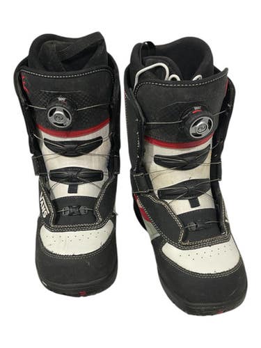 Used Vans Mens Snowboard Boots Black Senior 8 11847-S000031479
