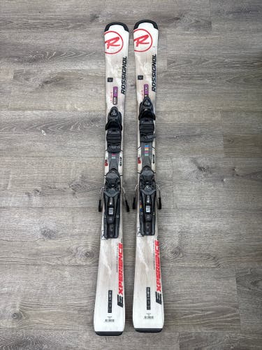 Rossignol Experience RTL 134 cm  Skis With Rossignol Axium 100 Bindings (Used)