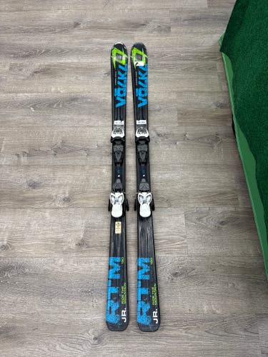 Volkl RTM Jr 150 cm Skis With Marker 7.0 Bindings (Used)