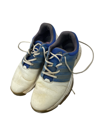 Used Adidas BOUNCE Mens Golf Shoes White Senior 9 11613-S000172897