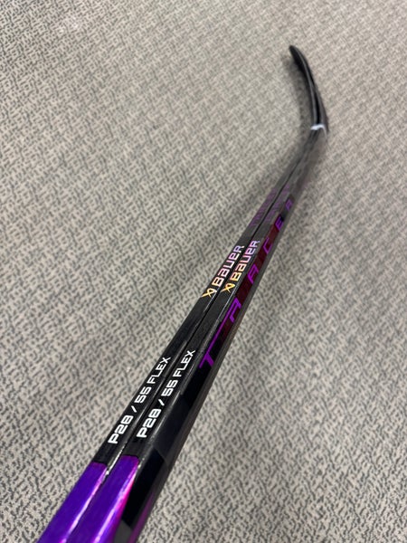 Intermediate Purple Bauer Nexus Tracer Right Handed Hockey Stick P28 55 Flex (New)