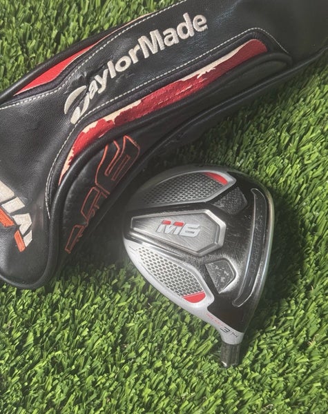 Right Handed Taylormade M6 ROCKET 3 wood 14* with Head Cover - HEAD ONLY