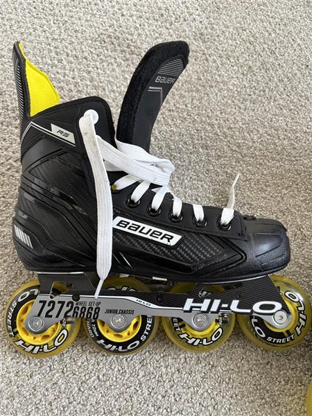 Bauer RS Inline Skates Regular Width Size 4 (Used)