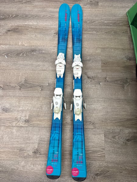 Elan Starr 140 cm Skis With EL 7.5 AC GW Bindings (Used)