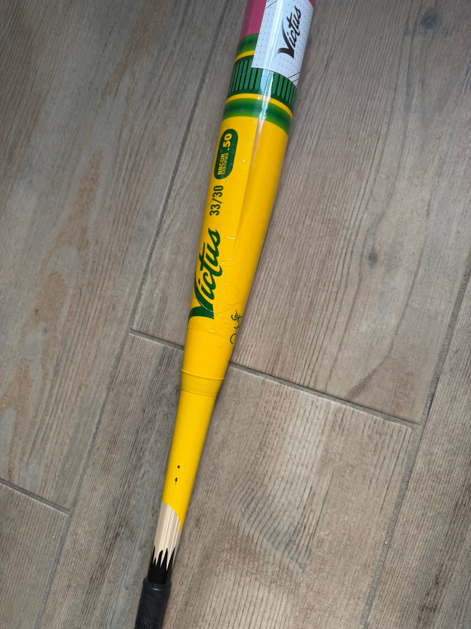 ÉDITION LIMITÉE Victus Metal Pencil Hybride BBCOR Batte de baseball 33,5 pouces -3 ÉPUISÉ | eBay