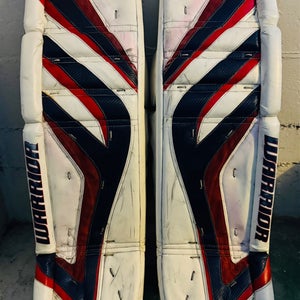 Used Senior 36"+2" Warrior Messiah Goalie Leg Pads