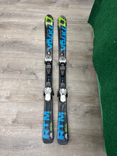 Volkl RTM Jr 130 cm Skis With Marker 7.0 Bindings (Used)