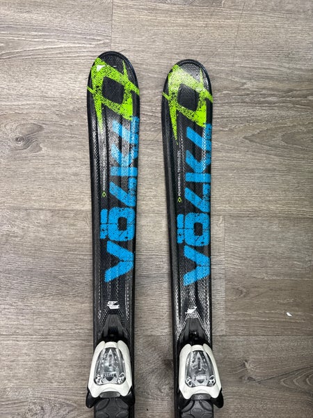 Volkl RTM Jr 130 cm Skis With Marker 7.0 Bindings (Used