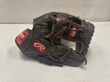 Used Rawlings R9 SERIES BB/SB Glove RH Throw Black 11 1/4" 11490-S000267512