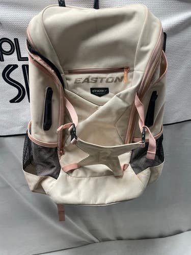 Used Easton GHOST BB/SB Player Backpack White 11490-S000267510