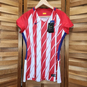 Nike Dri-Fit Short Sleeve Madrid Soccer Football Shirt Women L