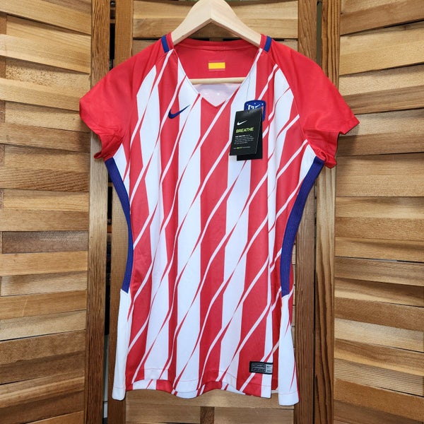 Nike Dri-Fit Short Sleeve Madrid Soccer Football Shirt Women L