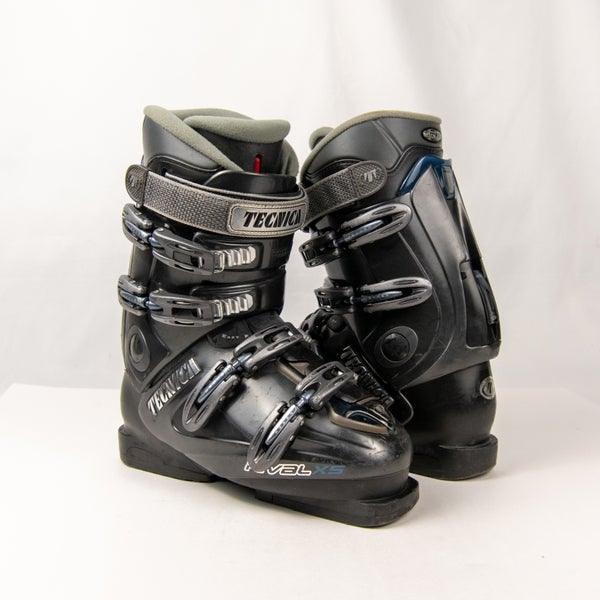 Tecnica Rival X5 Mondo 25/25.5 Women's 8/8.5 Ski Boots All Mountain Soft Flex 294mm (Used)