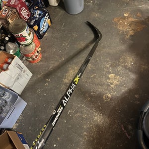 Senior Warrior Right Handed Hockey Stick P28 65 Flex Pro Stock (Used)