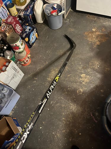 Senior Warrior Right Handed Hockey Stick P28 65 Flex Pro Stock (Used)