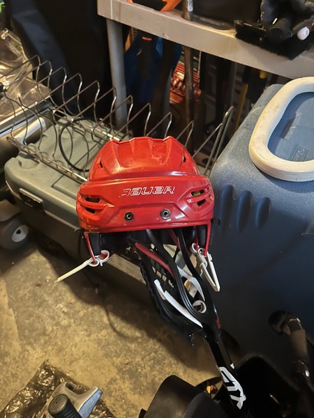 Medium Bauer Re-Akt 95 Helmet Pro Stock (Used)