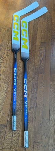 Senior CCM XF Pro Full Right Goalie Stick 24" Paddle Pro Stock (New)