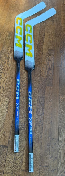 Senior CCM XF Pro Full Right Goalie Stick 24" Paddle Pro Stock (New)