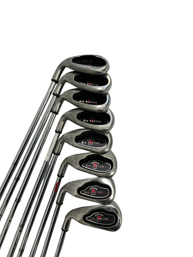 Used Callaway 2004 Big Bertha 4-AW Mens LH Iron Set 11692-S000144623