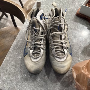 Men's Size M 11.0 (W 12.0) Adult Nike Huarache 9 Elite Mid (Used)