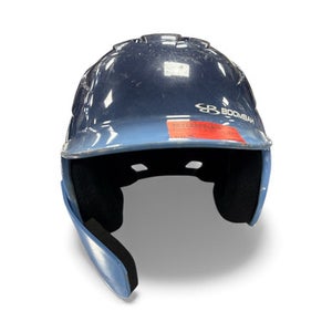 Used BoomBah BLU/BLACK HELMET Batting Helmet No Mask Royal Blue MD 11850-S000022345