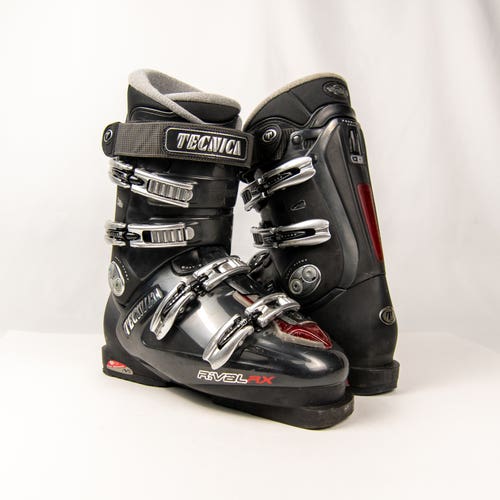 Tecnica Rival RX Mondo 28/28.5 Men's 10/10.5 Ski Boots All Mountain Soft Flex 324mm (Used)