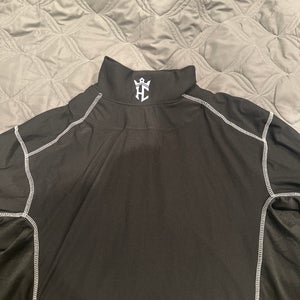Hockey neck guard shirt