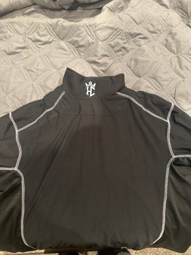 Hockey neck guard shirt