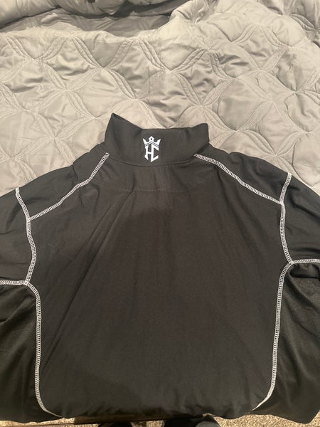 Hockey neck guard shirt