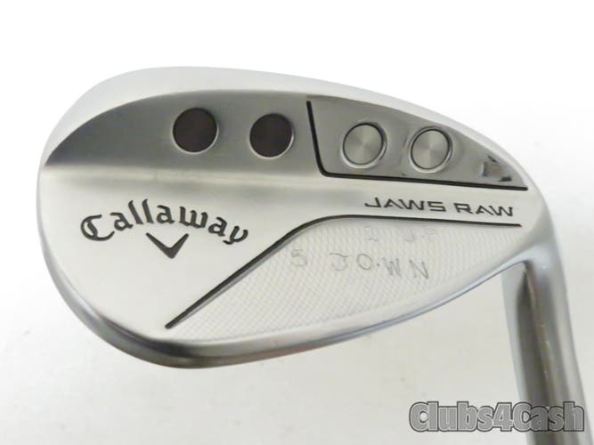 Callaway Jaws Raw Chrome Wedge Rifle Project X 6.5 58 8 z Stamped