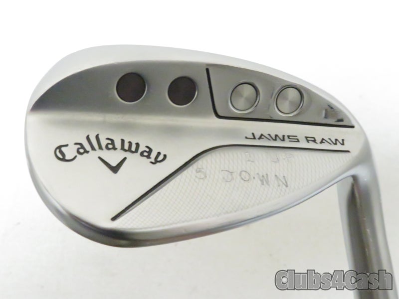 Callaway Jaws Raw Chrome Wedge Rifle Project X 6.5 58 8 z Stamped