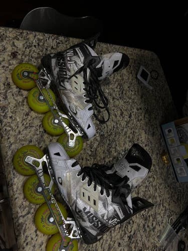 Mission Inhaler WM01 Inline Skates Regular Width Size 7.5 (Used)