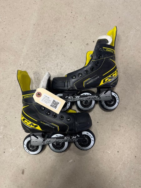 Youth CCM Super Tacks 9350 Inline Skates Regular Width Size 12 (Used)