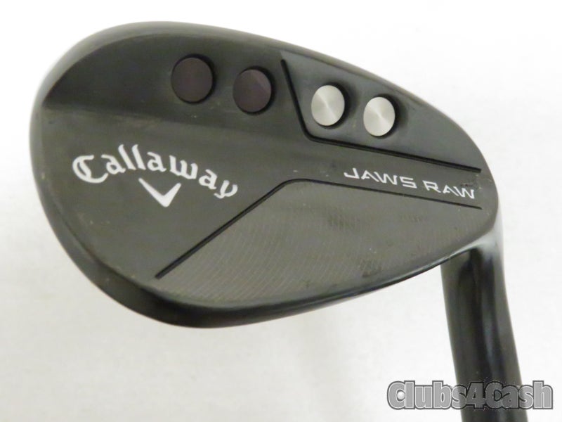 Callaway Jaws Raw Black Plasma Wedge KBS TOUR C-Taper 125 S+ 48° 10s +¼" CLEAN
