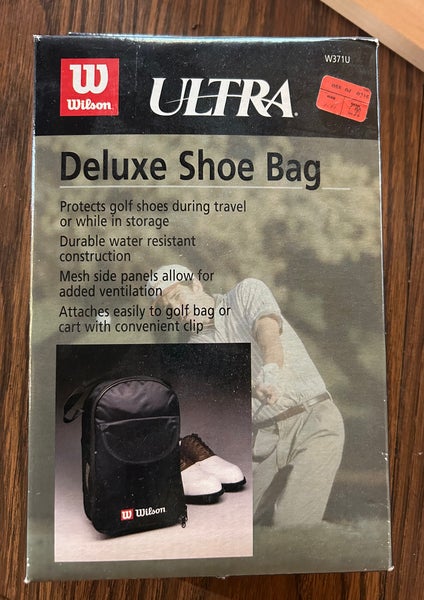 Wilson Deluxe Golf Shoe Bag (New)