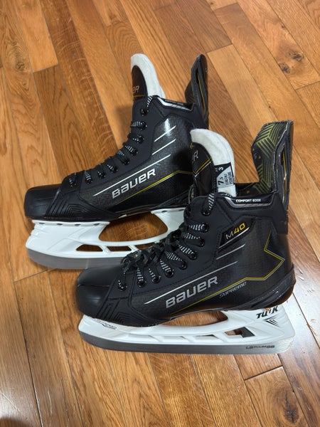 Bauer Supreme M40 Senior Hockey Skates 7.5 Fit 3 (Used) like new!