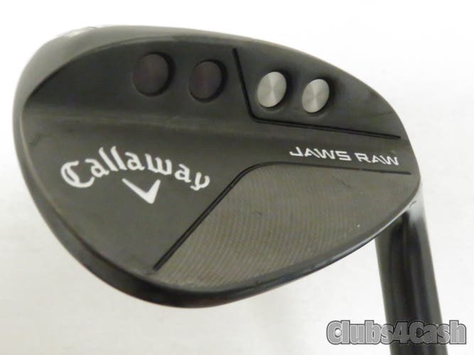 Callaway Jaws Raw Black Plasma Wedge KBS TOUR C-Taper 125 S+ 52 12w +" CLEAN