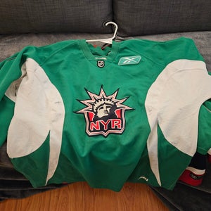 Green Goalie Cut Adult Unisex Jersey (Used)