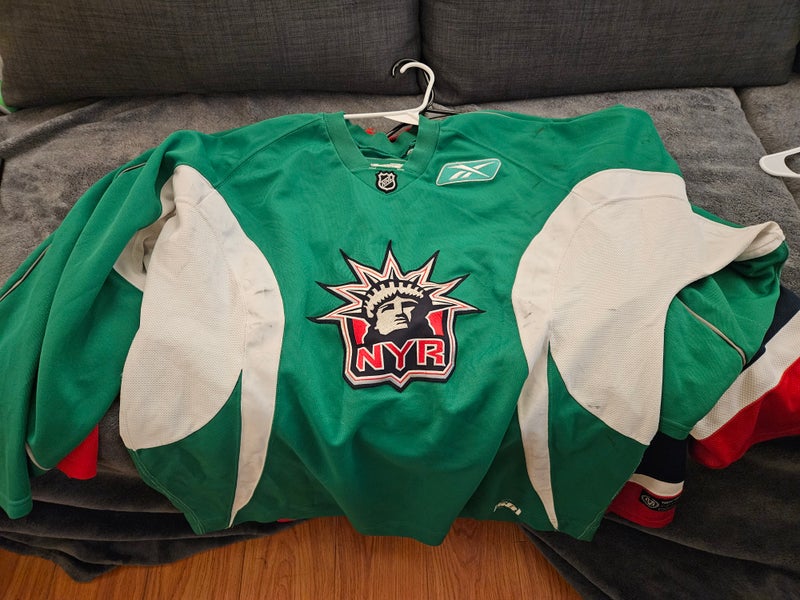 Green Goalie Cut Adult Unisex Jersey (Used)