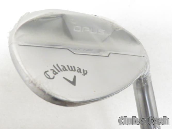 Callaway OPUS Brushed Chrome Wedge Dynamic Gold MID 115 50 12w NEW